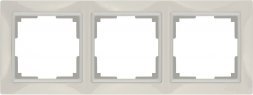 Рамка на 3 поста (слоновая кость, basic) W0032003 Werkel
