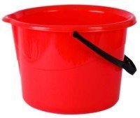 Ведро 11 л Волна красный 02029