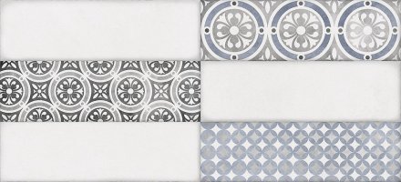 Вставка Nordic рельеф A многоцветный 20х44 (NB2G451DT)